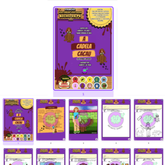 Combo: Historinha, Atividade e muito mais..."A CADELA CACAU"🤩😲/Editora Infanto Saber (E.I.S.)
