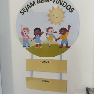 PLACA DE SALA DE AULA SIMPLES