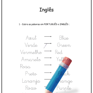5 Atividades - Inglês