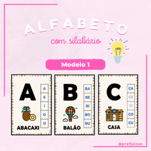 Alfabeto com silabário