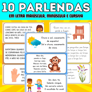 Parlendas para treinar leitura