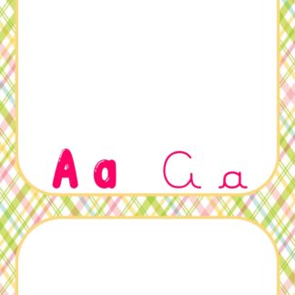 Alfabeto Personalizado