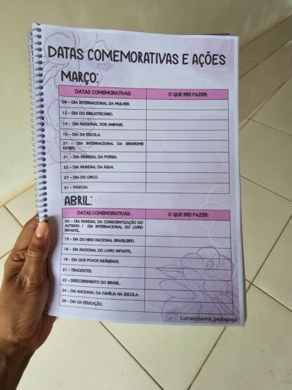 Caderno Pedagógico (Planner/agenda) - Image 6