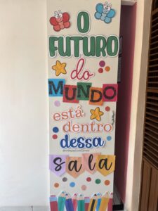 ARQUIVO – PAINEL DE PORTA VOLTA ÀS AULAS