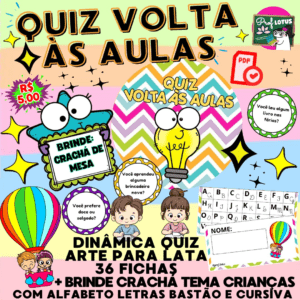 QUIZ VOLTA ÀS AULAS