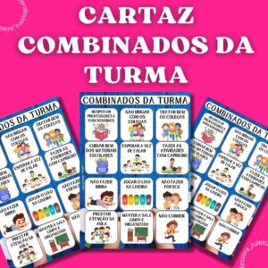 CARTAZ- COMBINADOS DA TURMA