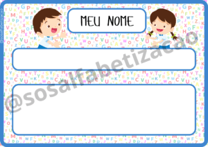 Pega letras-Nomes