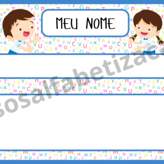Pega letras-Nomes