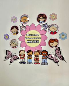 Painel Decorativo Dia da Mulher