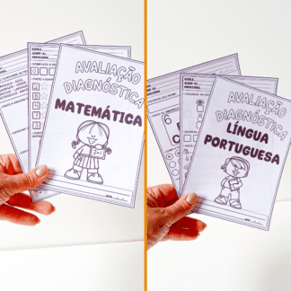 Avaliação diagnóstica Língua Portuguesa e Matemática - Alfabetização
