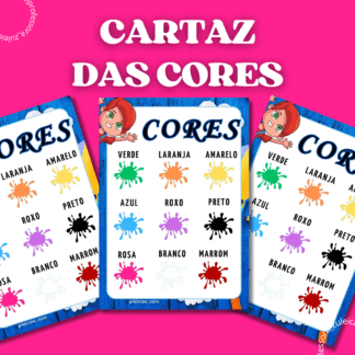 Cartaz Cores