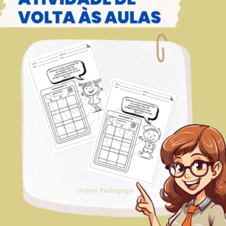 Atividade volta às aulas