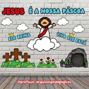 PAINEL JESUS É A NOSSA PÁSCOA