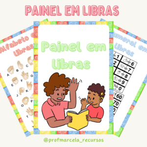 Painel em libras