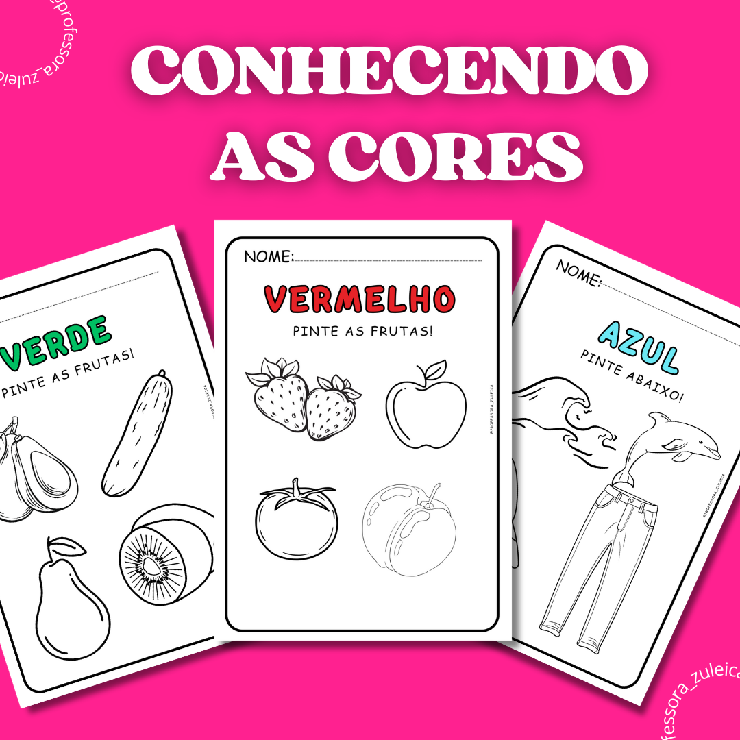 Conhecendo as cores