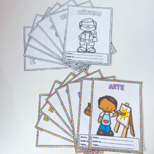 Aberturas para cadernos (todas as disciplinas)