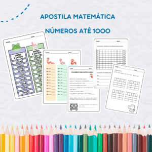 Apostila números até 1000 matemática 2º ano