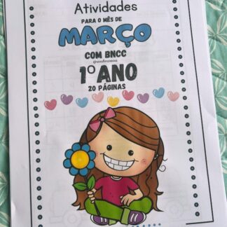 APOSTILA ALFABETIZAÇÃO: MARÇO