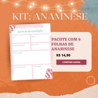 KIT: Folha de Anamnese para Educação Inclusiva: Desbloqueando o Potencial de Cada Alun