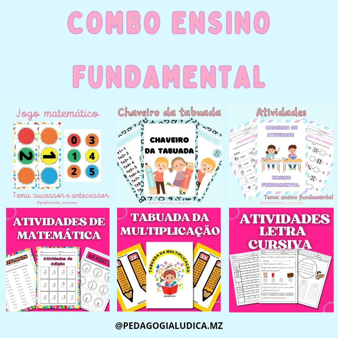 COMBO ENSINO FUNDAMENTAL