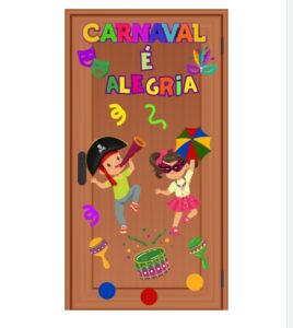 Painel de porta carnavalesco