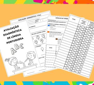 Avaliação diagnóstica (português e matemática).