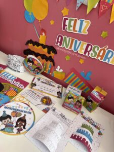 ARQUIVOS – KIT ANIVERSARIANTE DO DIA COM LEMBRANCINHAS E PAINEL