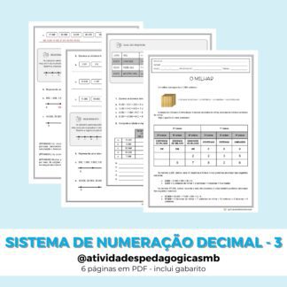 ATIVIDADE - sistema de numeração decimal -3 (PDF)