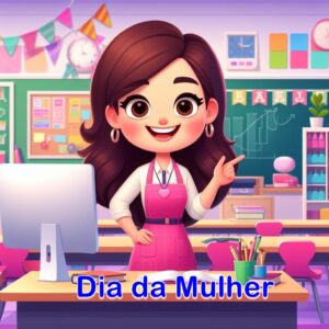 Cartão 3D Dia das Mulheres