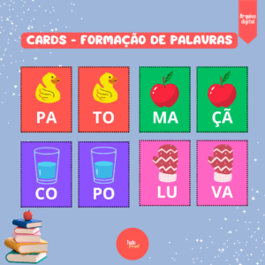 Cards – formação de palavras