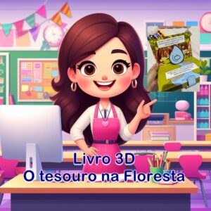 Livro 3D Água: O tesouro na floresta