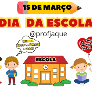 Painel dia da escola