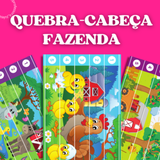Quebra-cabeça -Fazenda