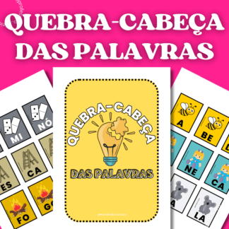QUEBRA-CABEÇA DAS PALAVRAS