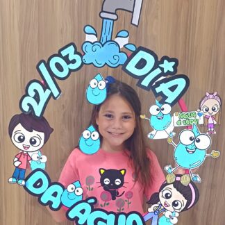 MOLDURA BAMBOLÊ DIA DA ÁGUA