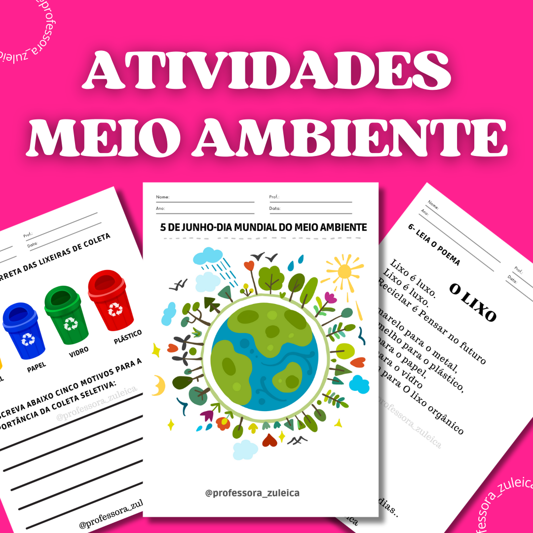 Atividades meio ambiente