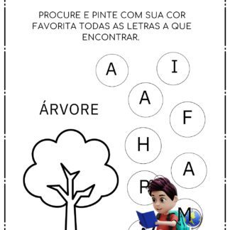 Apostila Alfabeto com Pintura