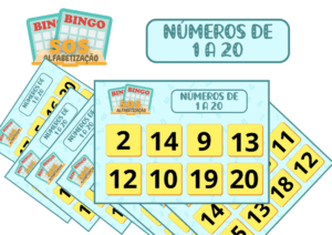 BINGO DOS NÚMEROS: 1 A20