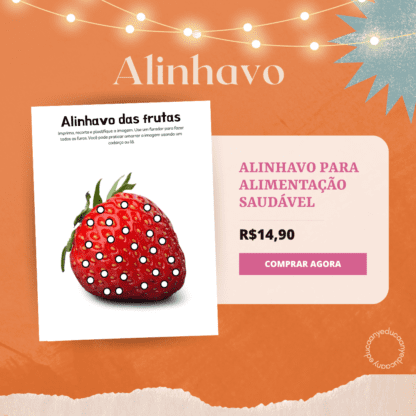 Alinhavo de Alimentação Saudável para Crianças