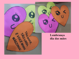 Lembrança dia das mães
