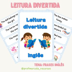 Leitura divertida frases
