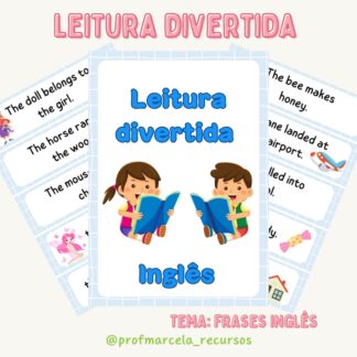 Leitura divertida frases