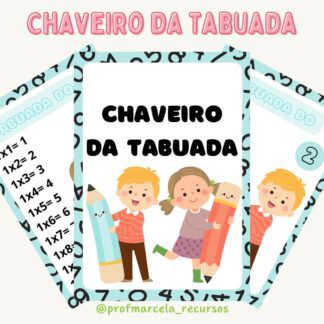 Chaveiro da tabuada