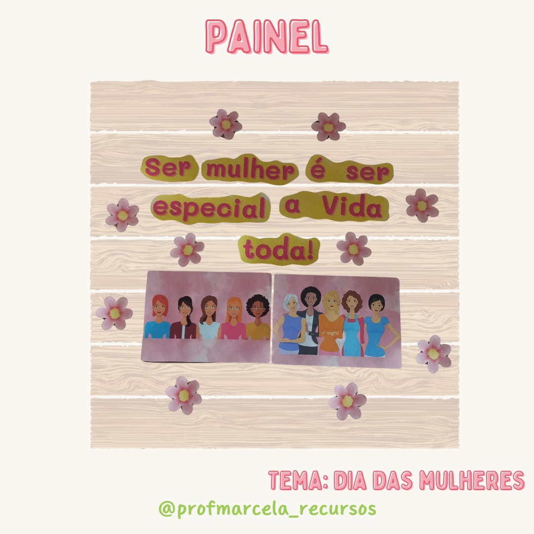 Painel dia das mulheres