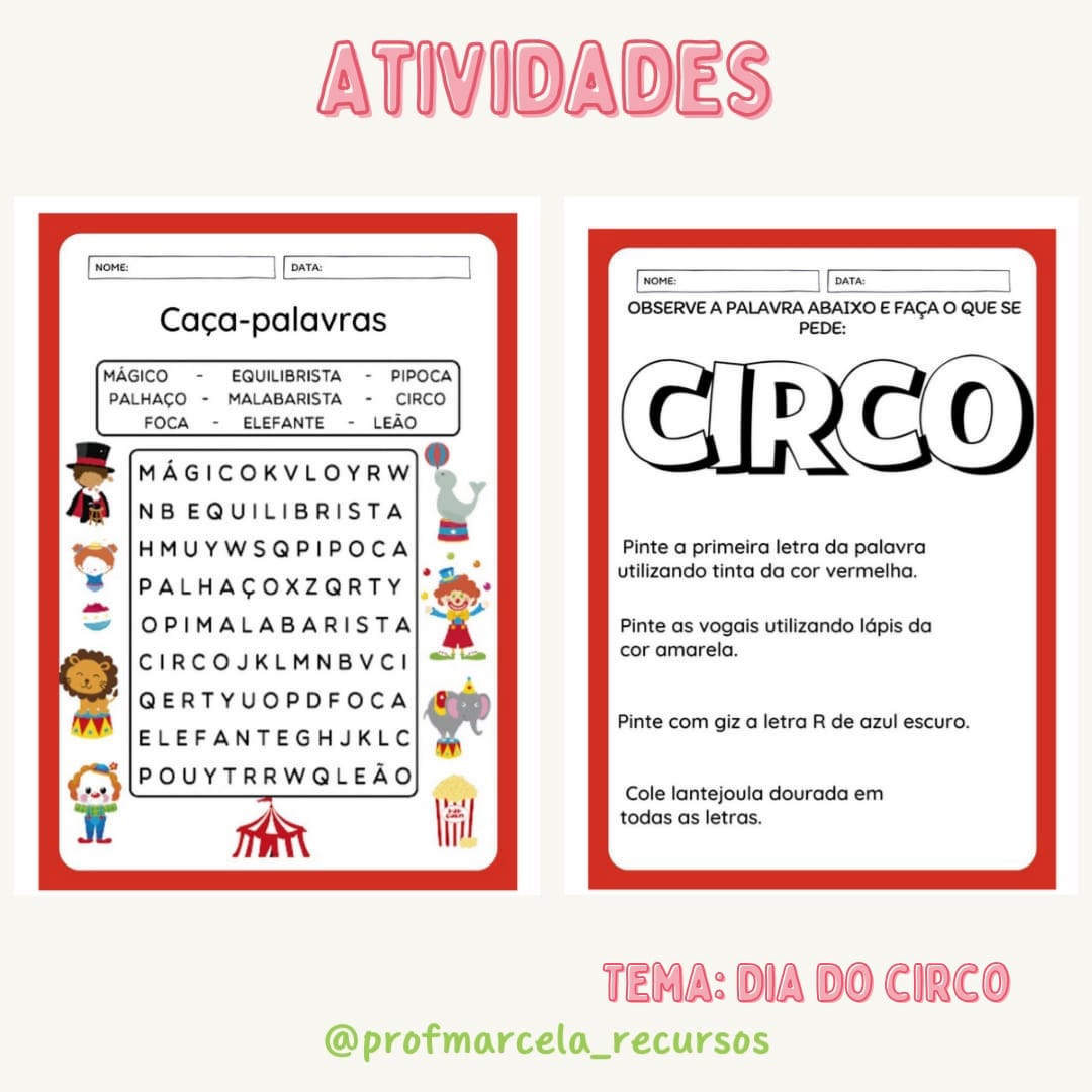 Atividade circo