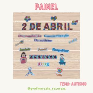 Painel dia do autismo