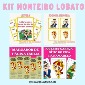 KIT MONTEIRO LOBATO
