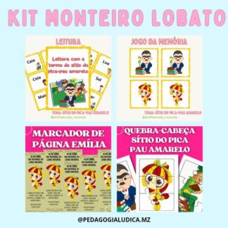 KIT MONTEIRO LOBATO