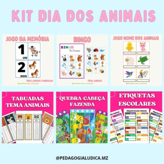 KIT DIA DOS ANIMAIS