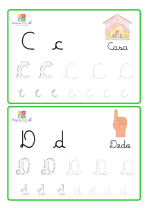 Treino de Letra Cursiva